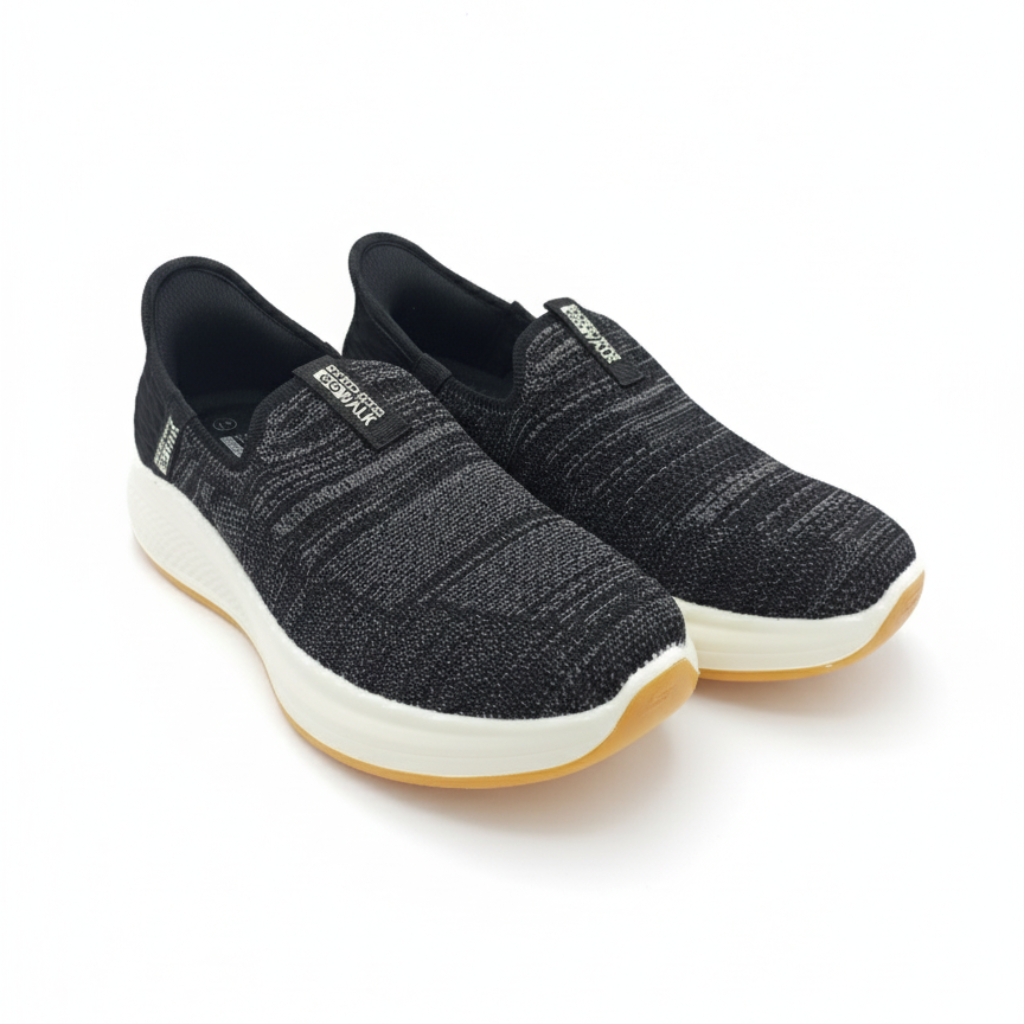 Everyday Knit Slip Ons RX6612 - Black