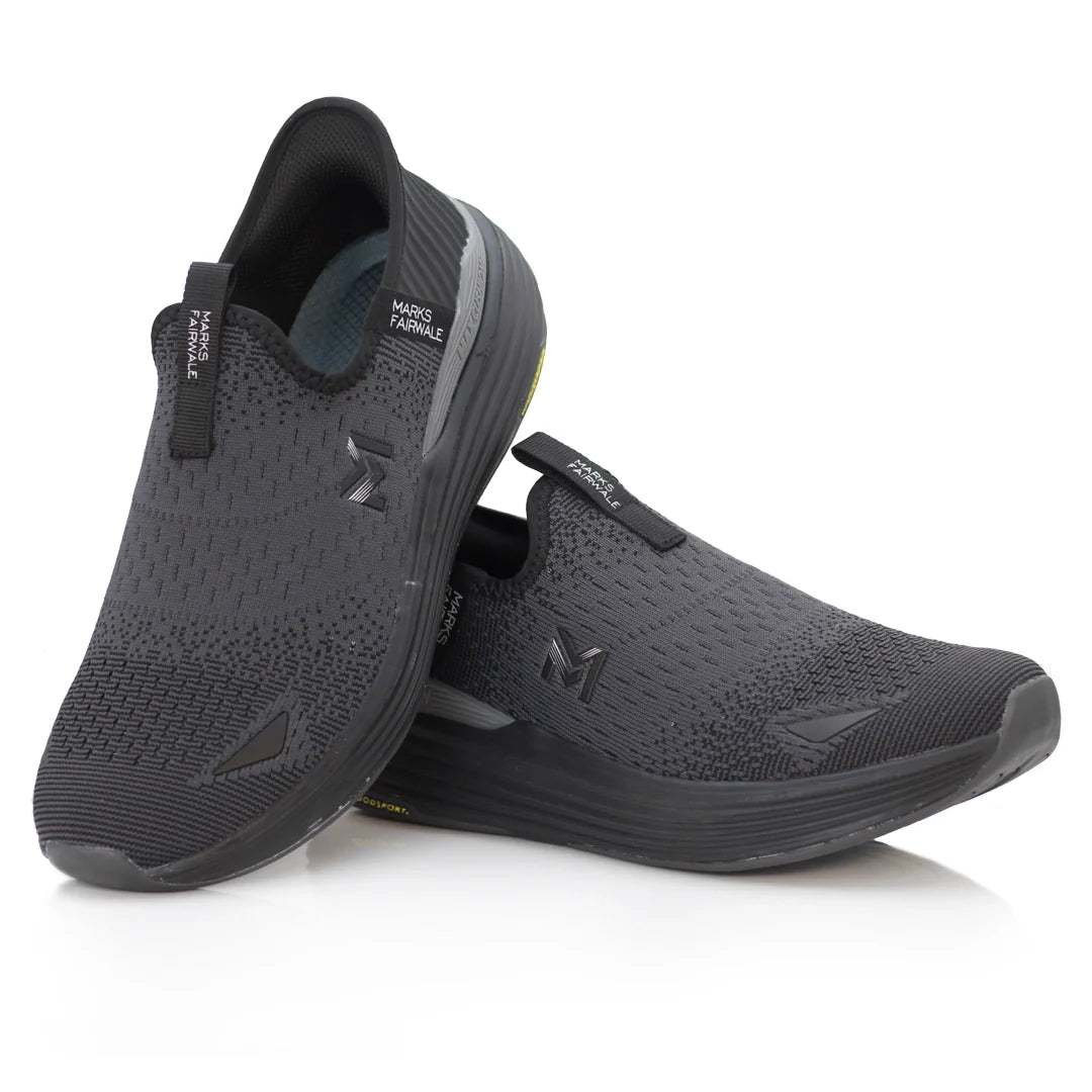 MaxCushion Slip On Sneakers Active Comfort 2406 – Black D Gray