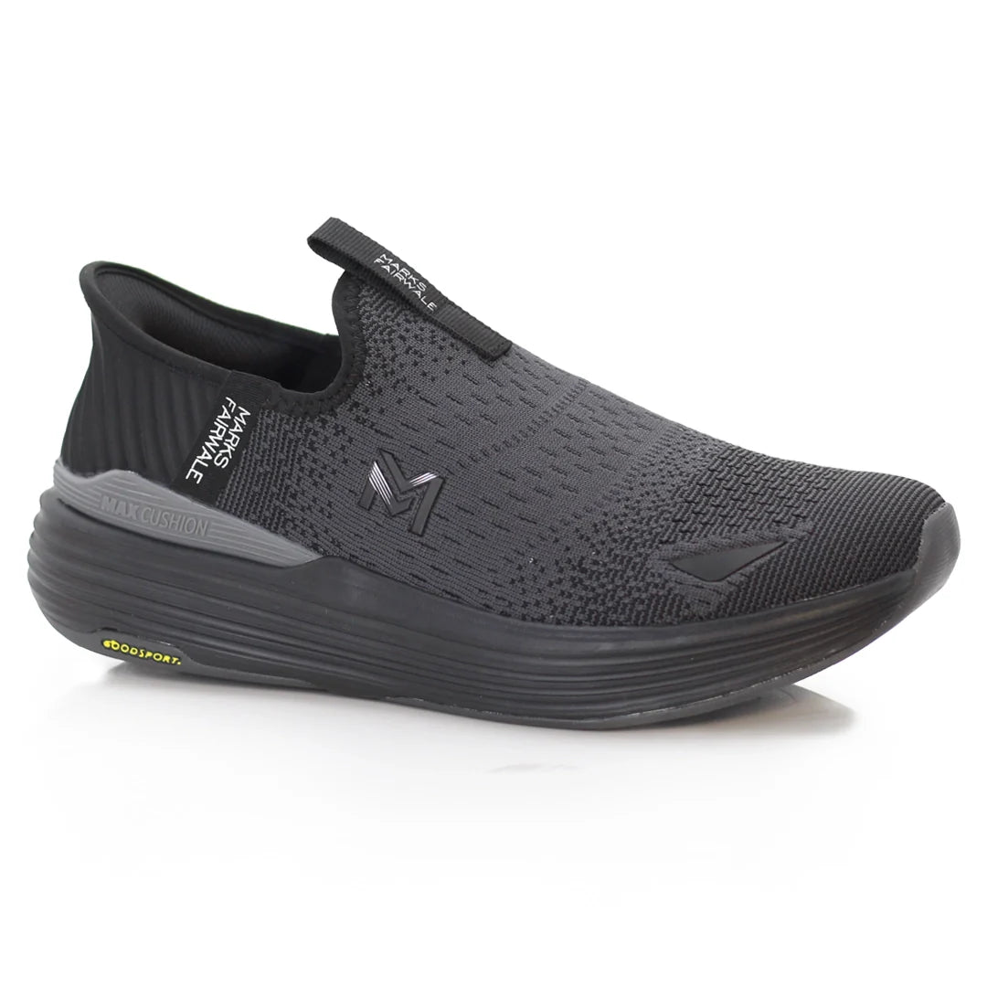 MaxCushion Slip On Sneakers Active Comfort 2406 – Black D Gray