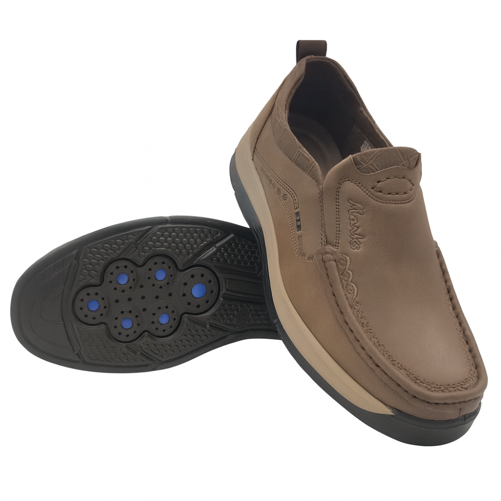 Elite Casual Slip on S715 - Brown