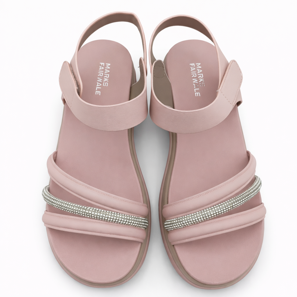 Women Premium Slingback Sandals 23518 - Pink