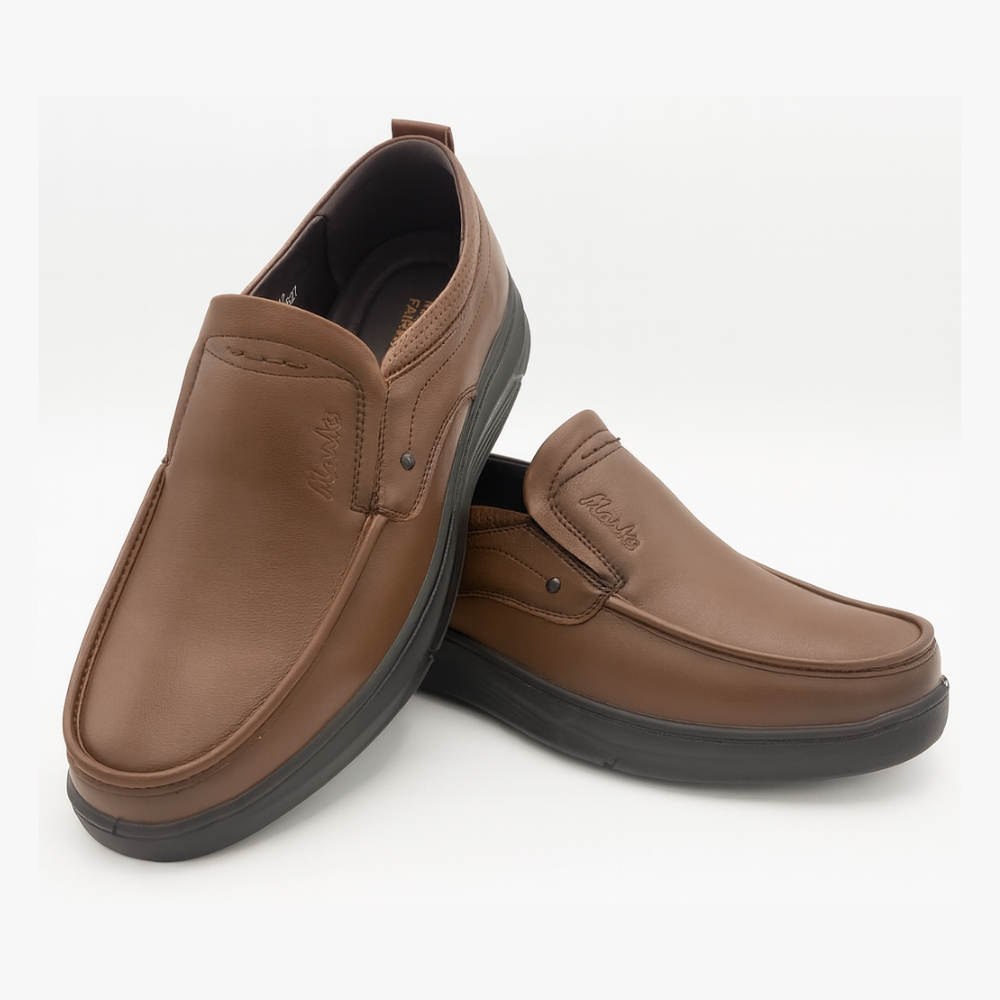 Elite Casual Slip on S727 - Brown