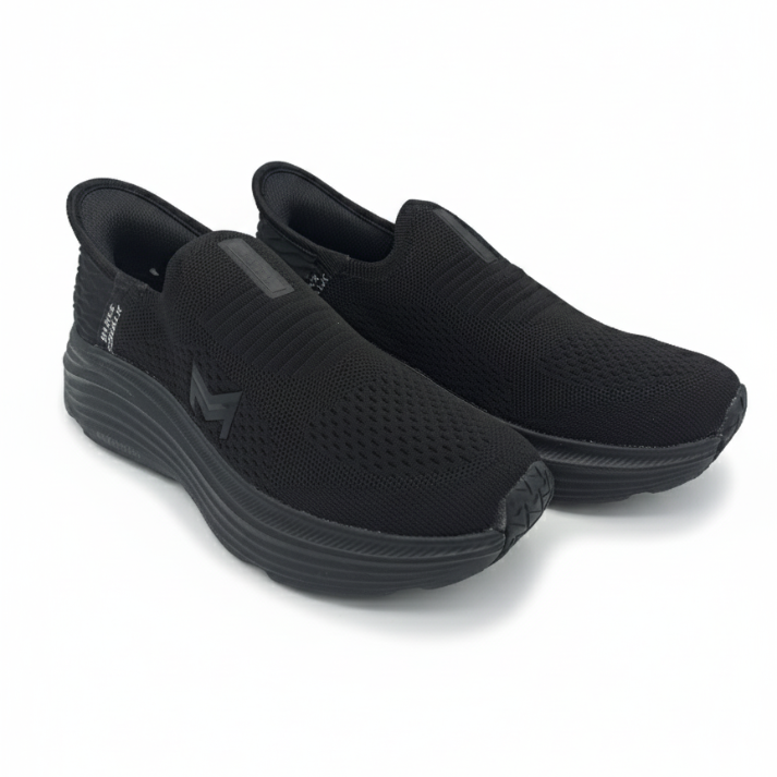 Max Cushion Slip On Sneakers  998 - Black