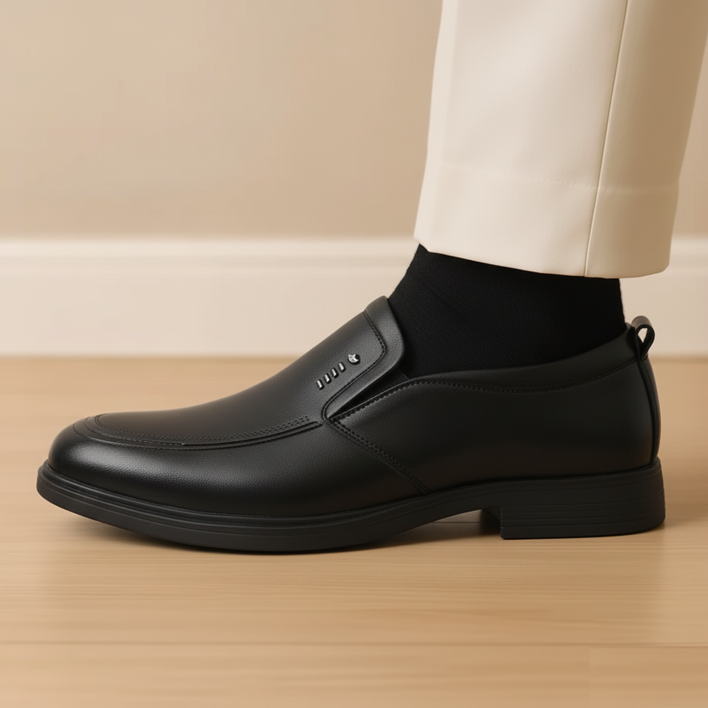 Mova Imported Formal Shoes S56559 - Black