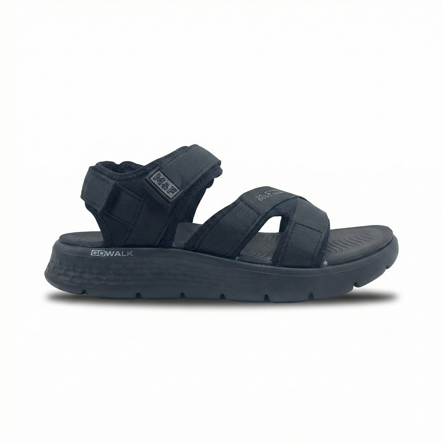Men’s Comfortable Open Toe Casual Sandals 27002 - Black