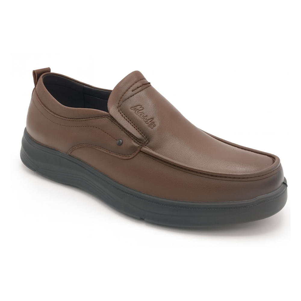 Elite Casual Slip on S727 - Brown