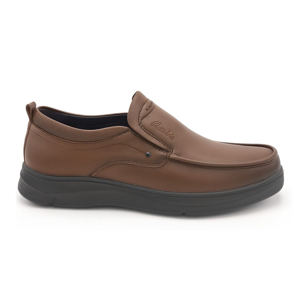 Elite Casual Slip on S727 - Brown
