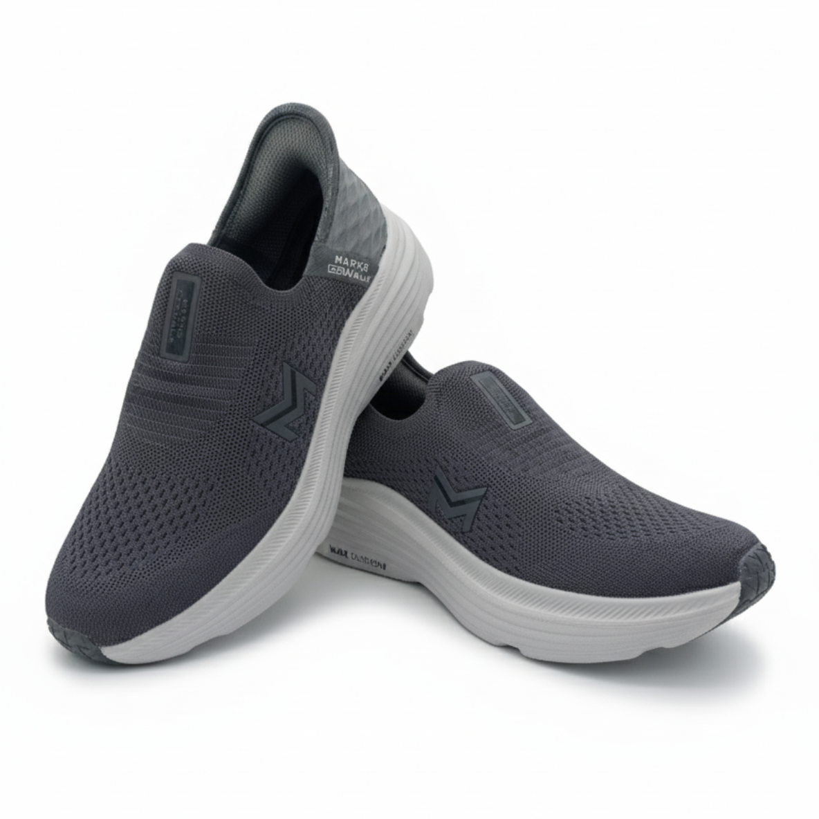 Max Cushion Slip On Sneakers 998 – Dark Grey