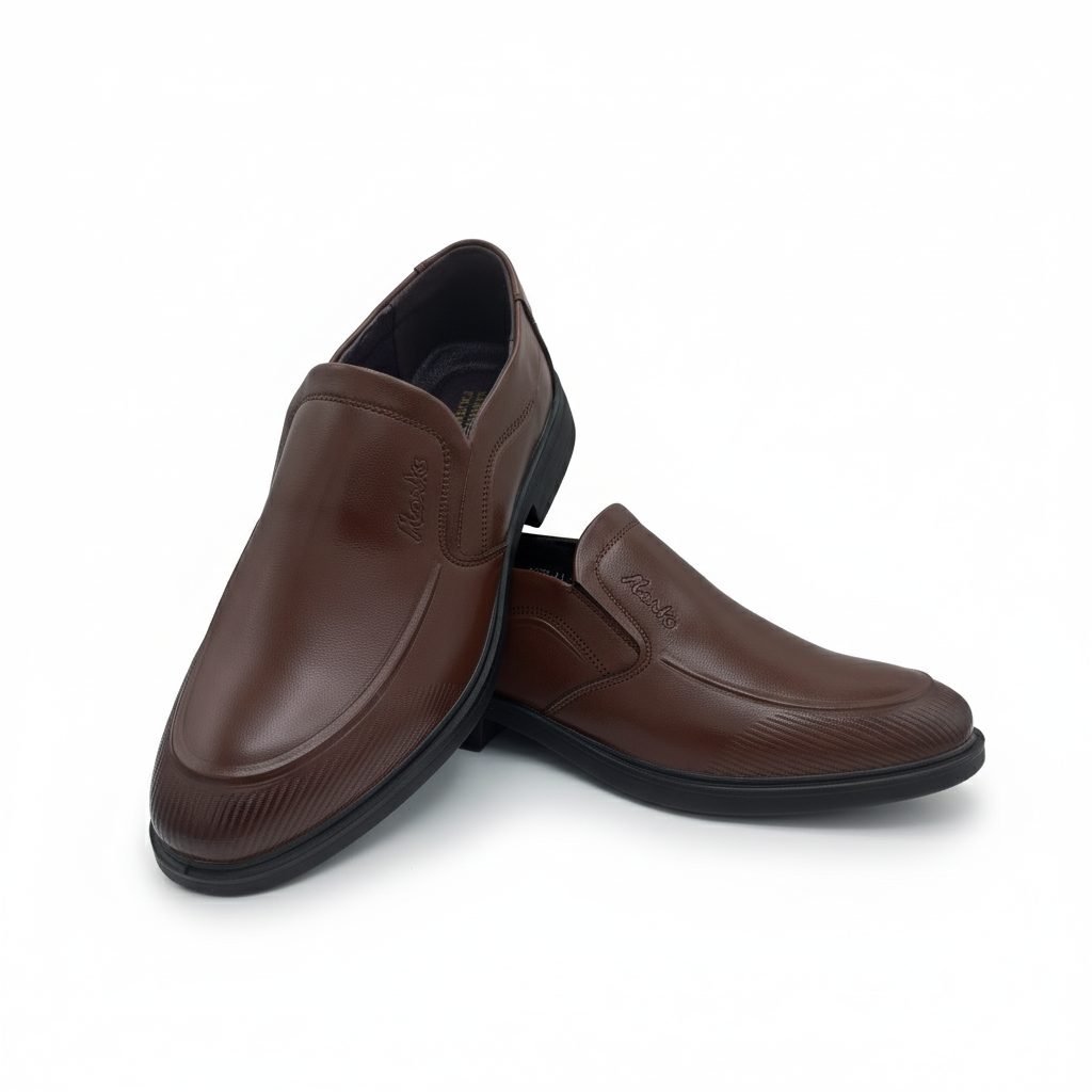 Mova Imported Formal Shoes S5993 - Brown
