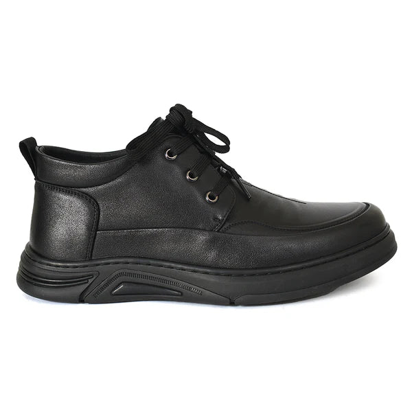 Classic Laceup Ankle Boots BJ88 - Black