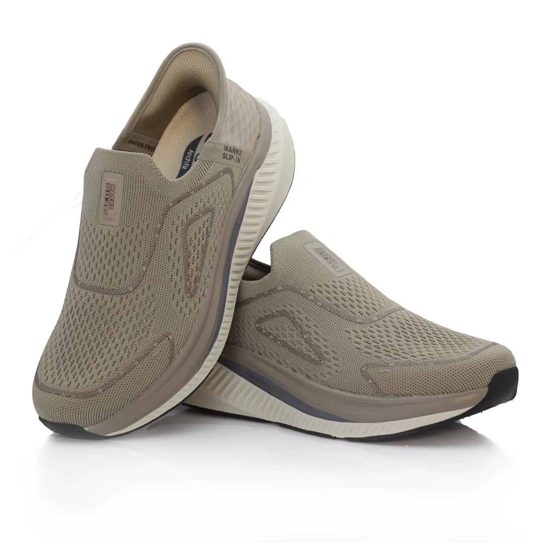 ArchFit Slip In Sneakers Active Comfort M2500 – Light Brown