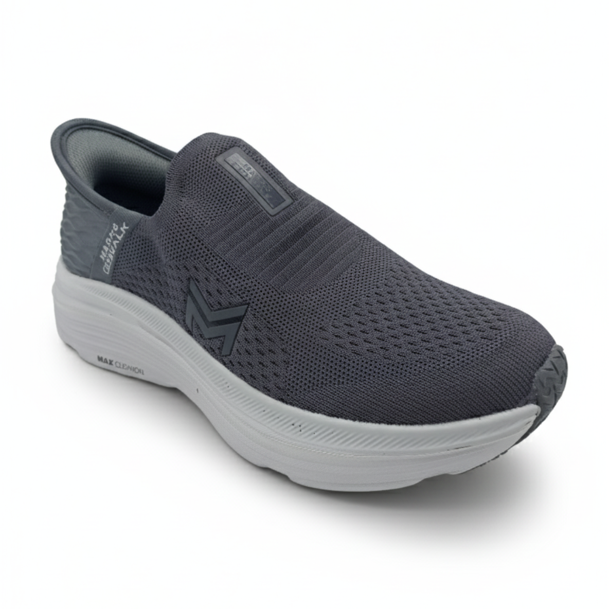 Max Cushion Slip On Sneakers 998 – Dark Grey