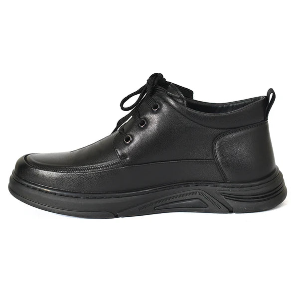 Classic Laceup Ankle Boots BJ88 - Black