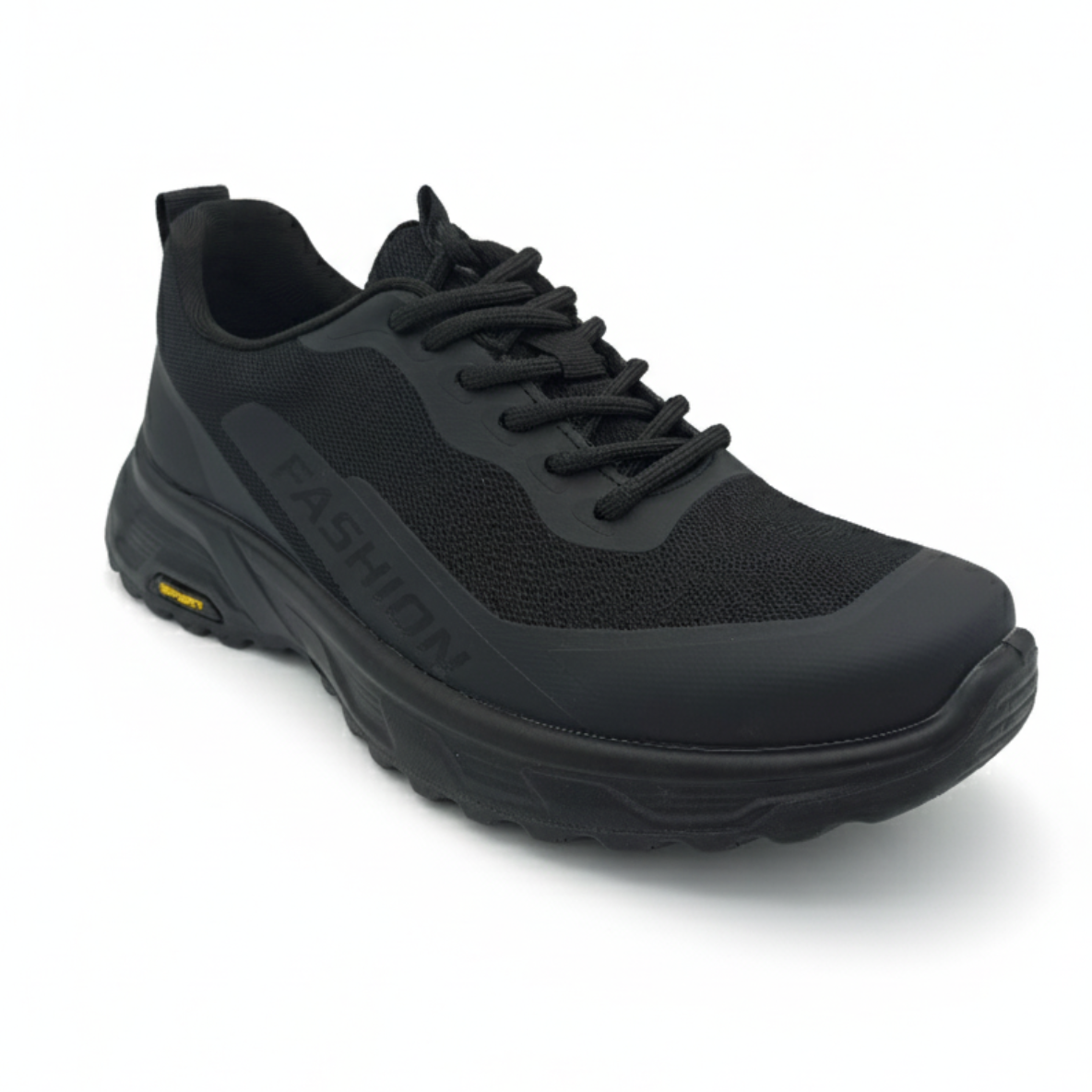 Men’s Black Mesh Running Shoes 855 - Black