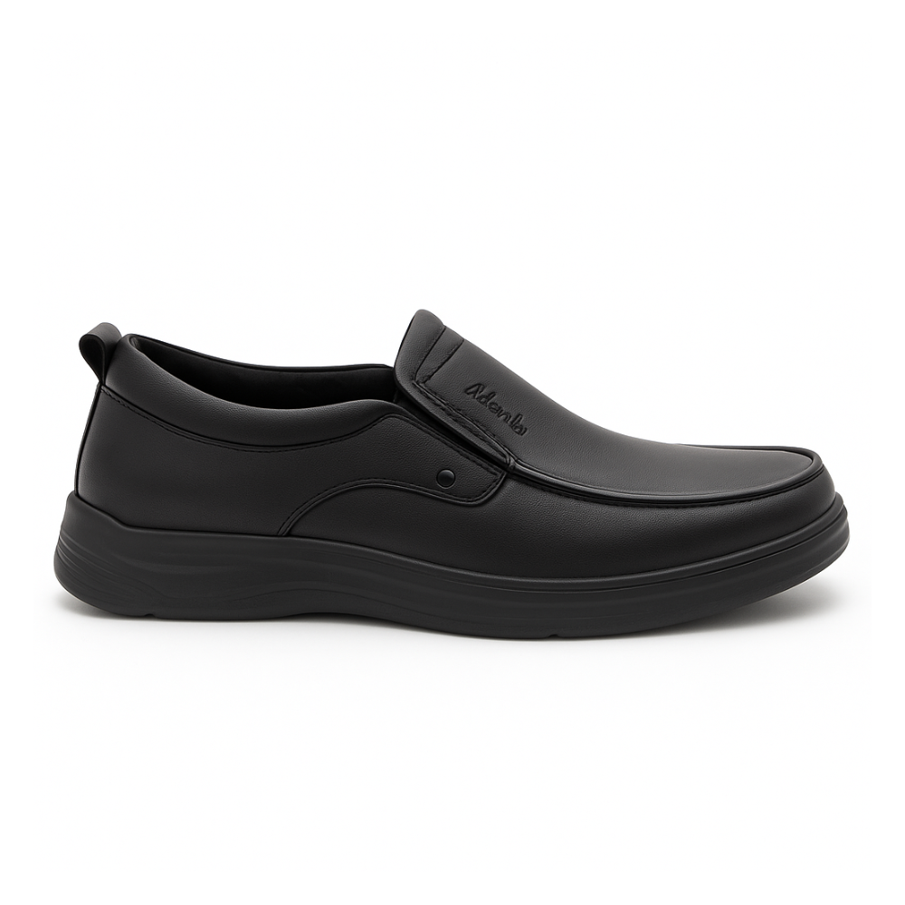 Elite Casual Slip on S727 - Black
