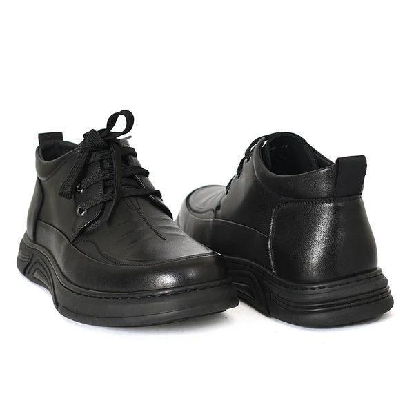 Classic Laceup Ankle Boots BJ88 - Black