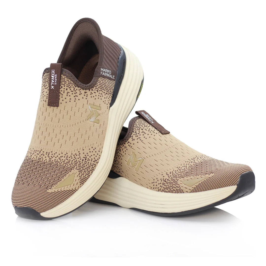 MaxCushion Slip On Sneakers Active Comfort 2406–Brown