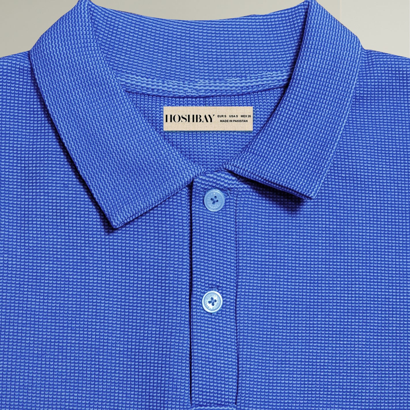 Men’s Polo Azure Blue