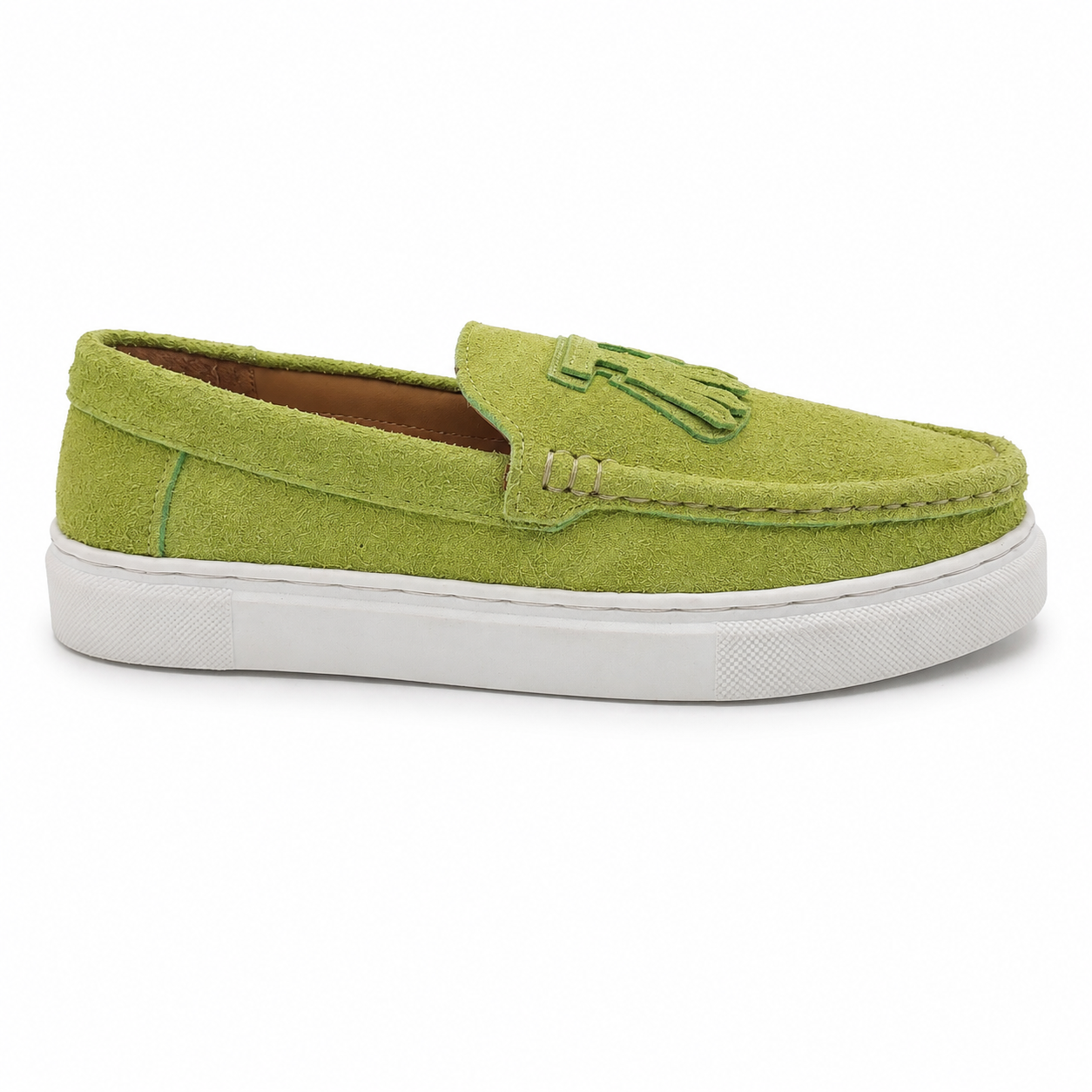 Premium Suede Slip-On Casual Loafers AF164 - Green