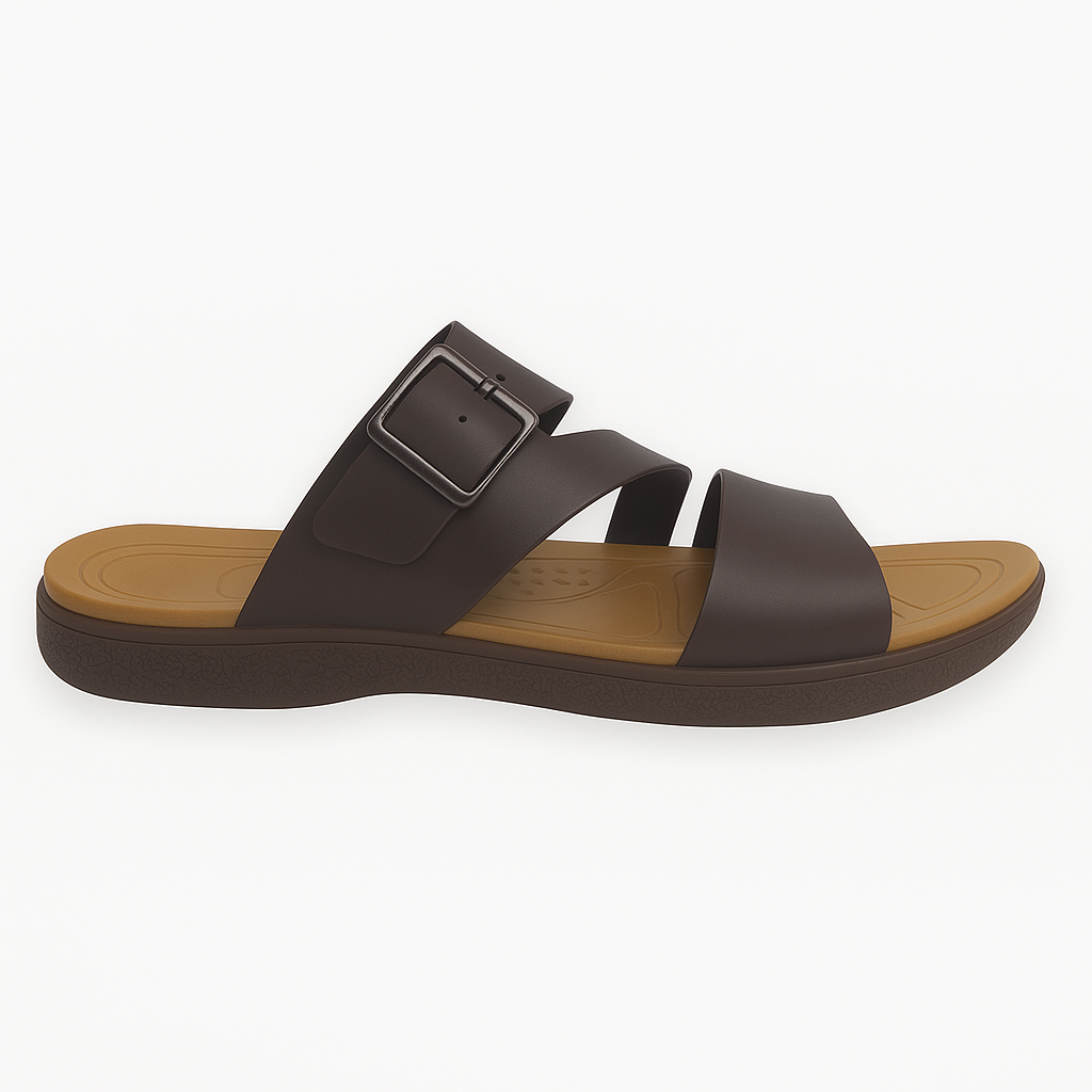 Mova Men’s Easy SlipOn Slippers B6022-Cofee