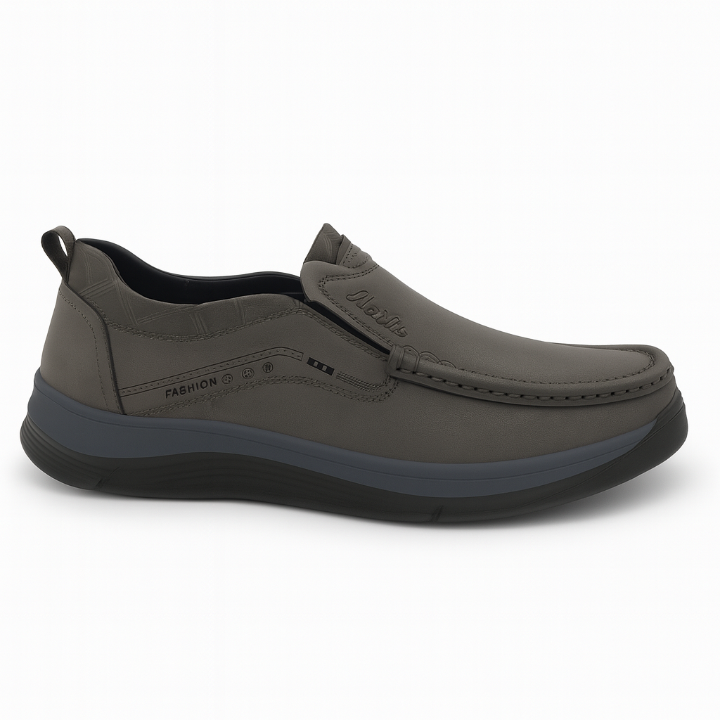 Elite Casual Slip on S715 - Grey