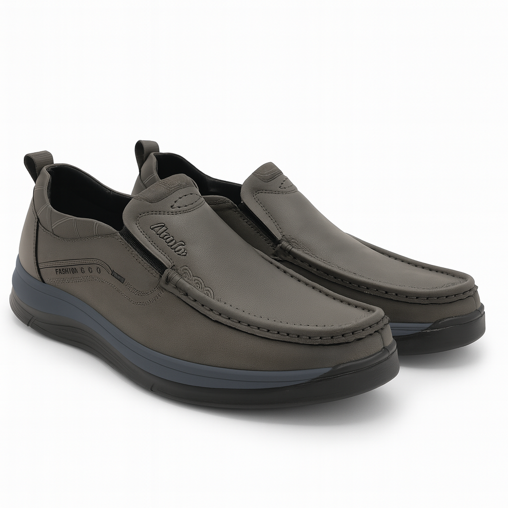 Elite Casual Slip on S715 - Grey