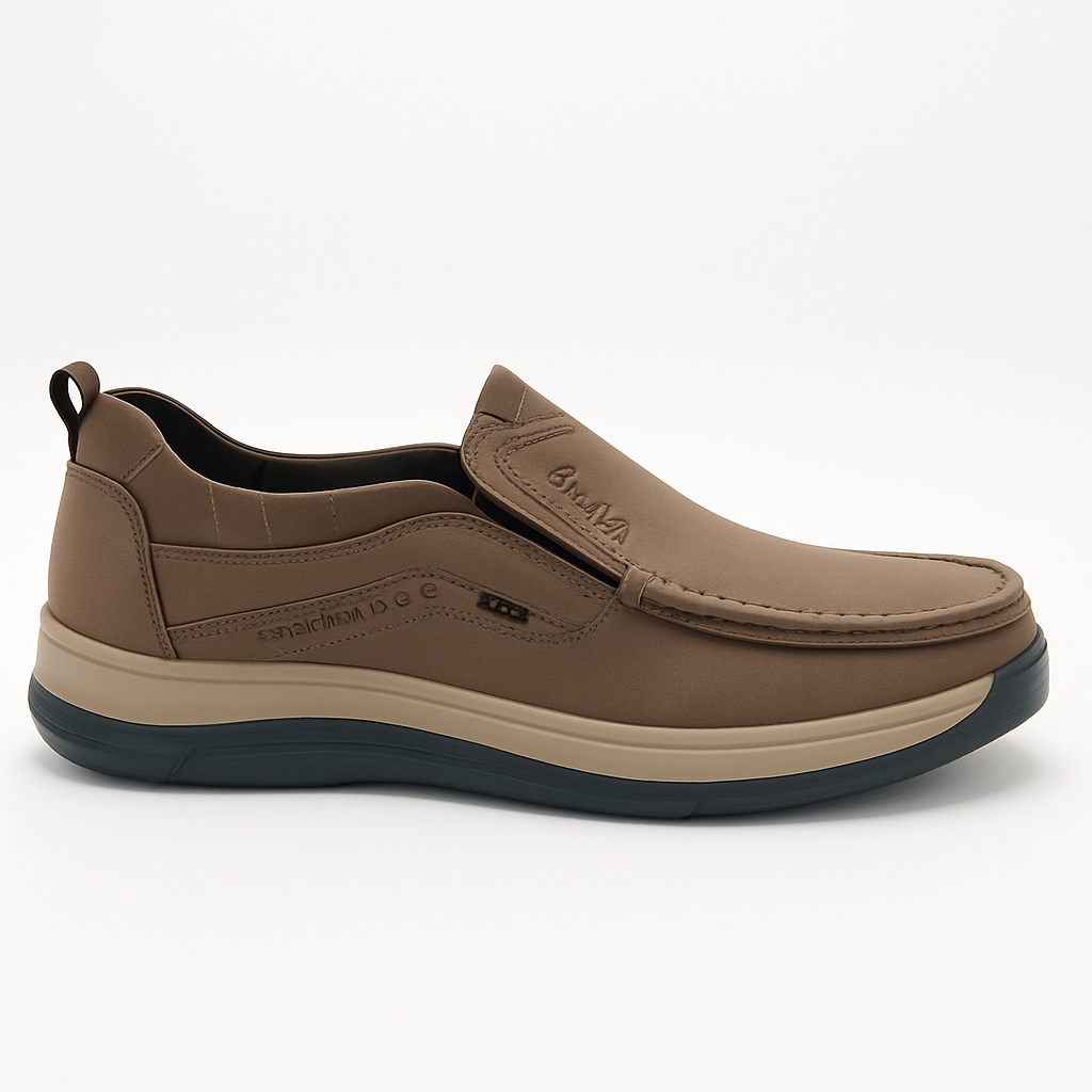 Elite Casual Slip on S715 - Brown