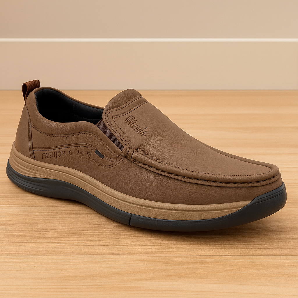 Elite Casual Slip on S715 - Brown