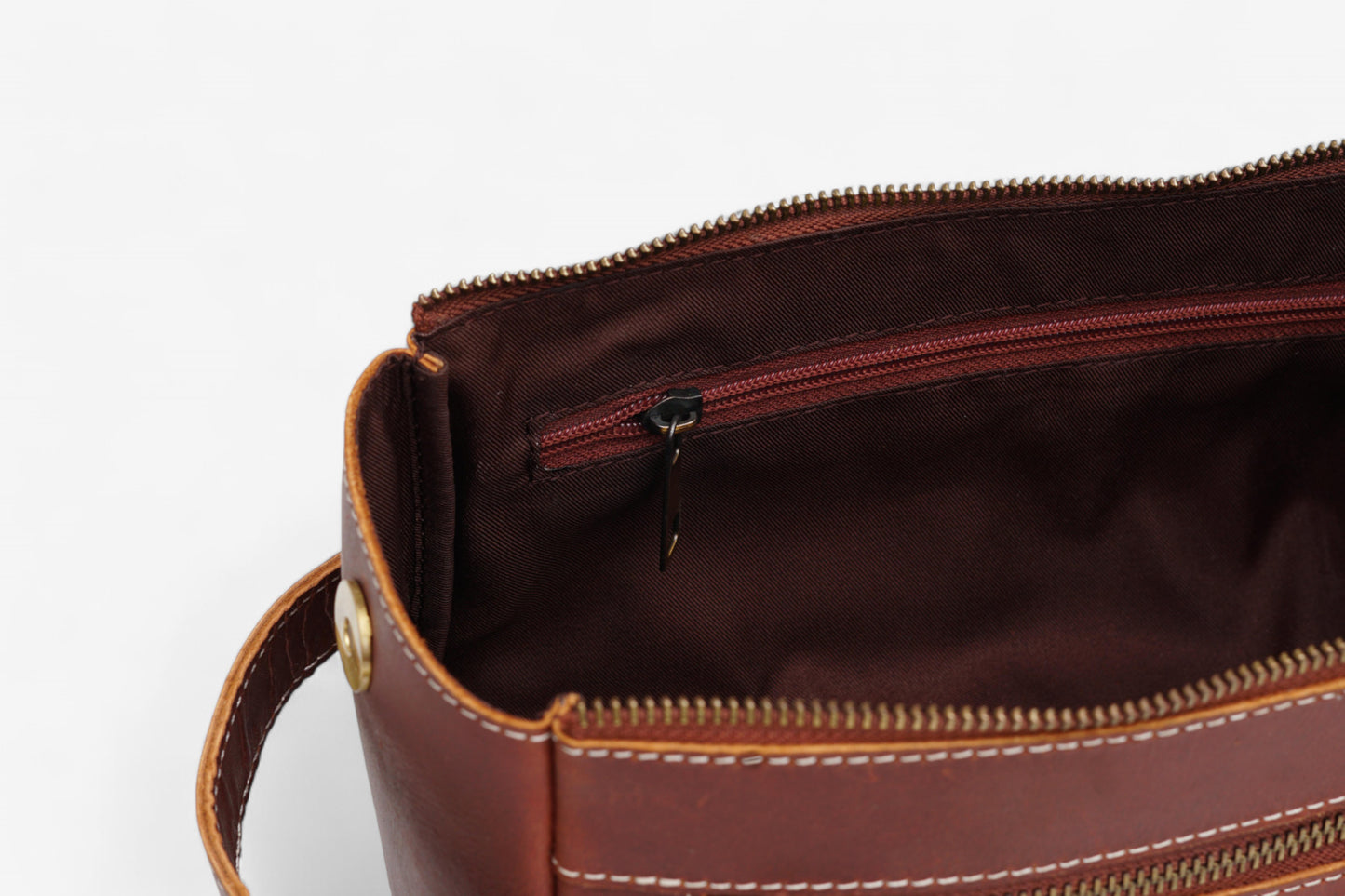 Premium Handcrafted Leather Toiletry Bag