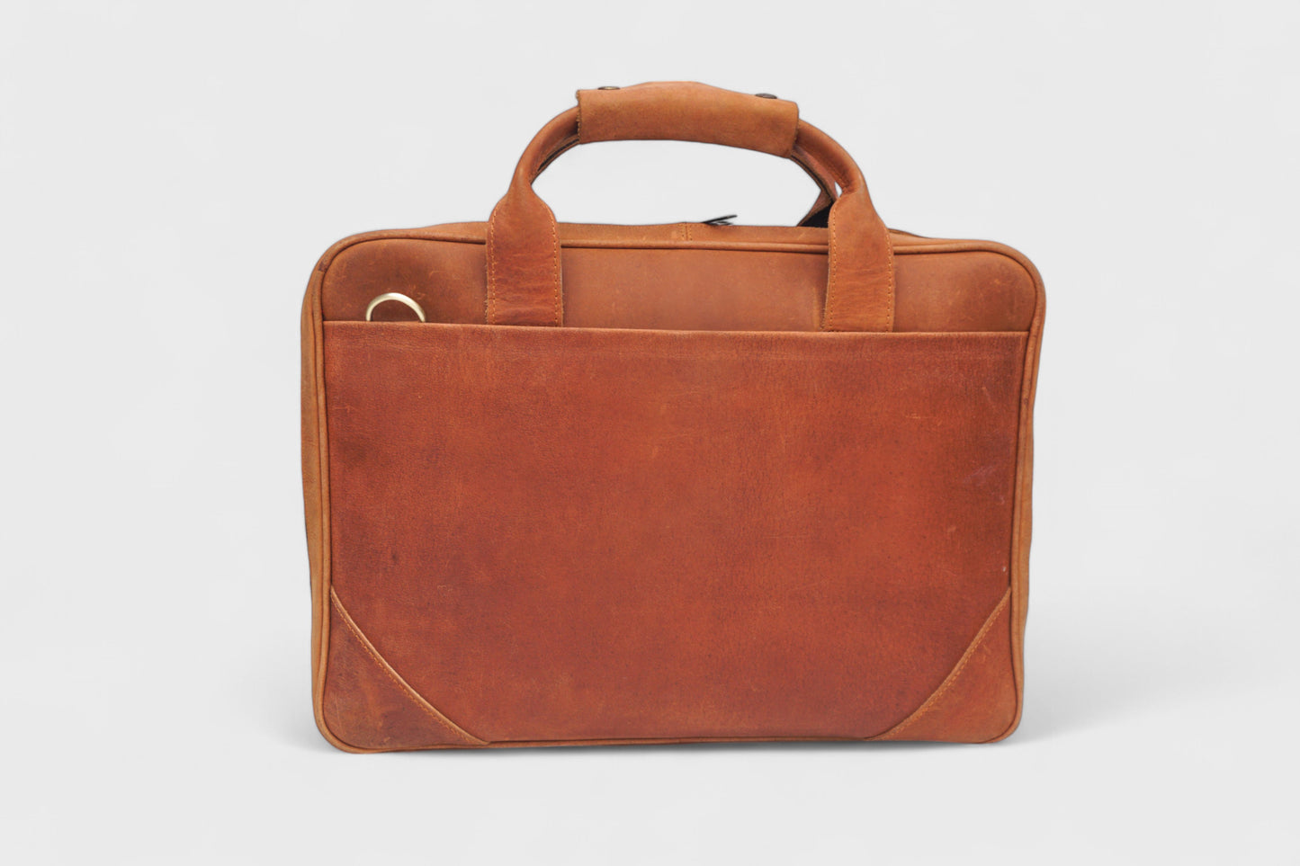 Vintage Leather Laptop Bag Handmade Briefcase