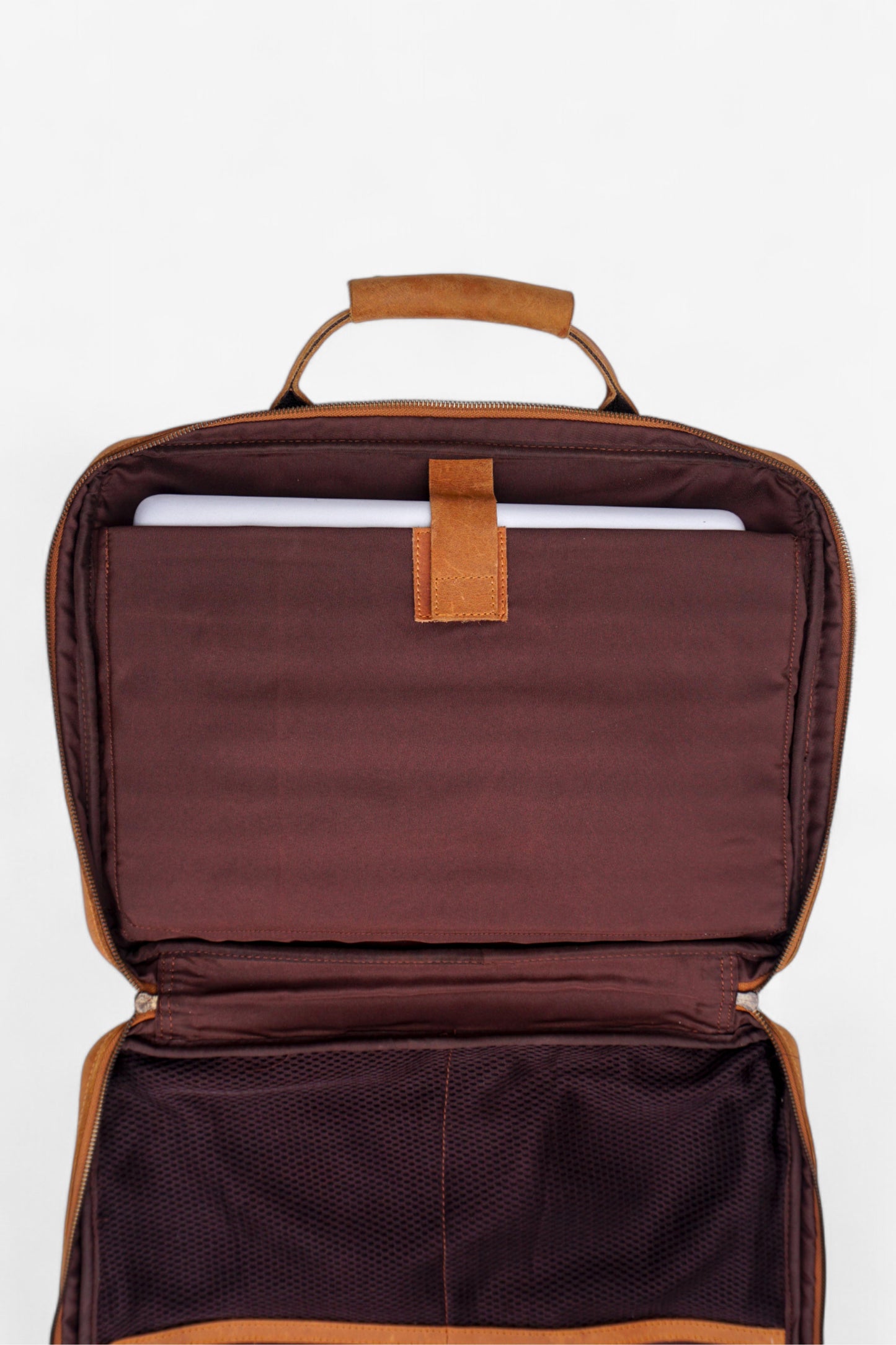 Vintage Leather Laptop Bag Handmade Briefcase