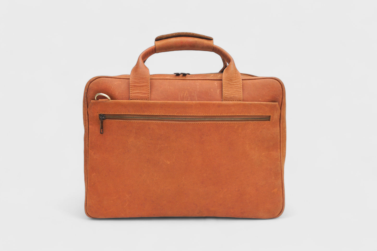 Vintage Leather Laptop Bag Handmade Briefcase