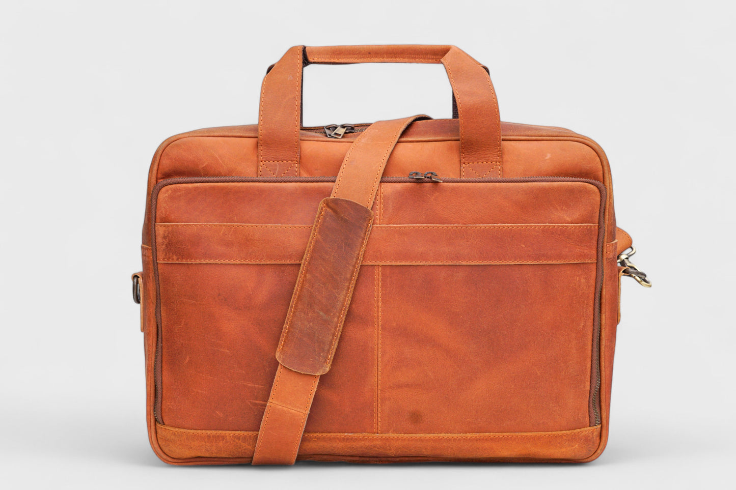 Handcrafted Leather Laptop Bag