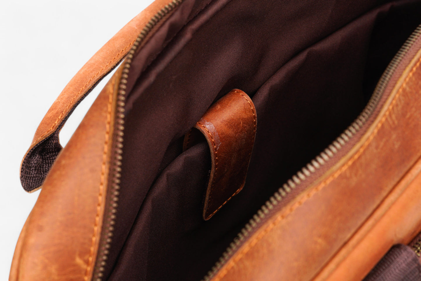 Handcrafted Leather Laptop Bag