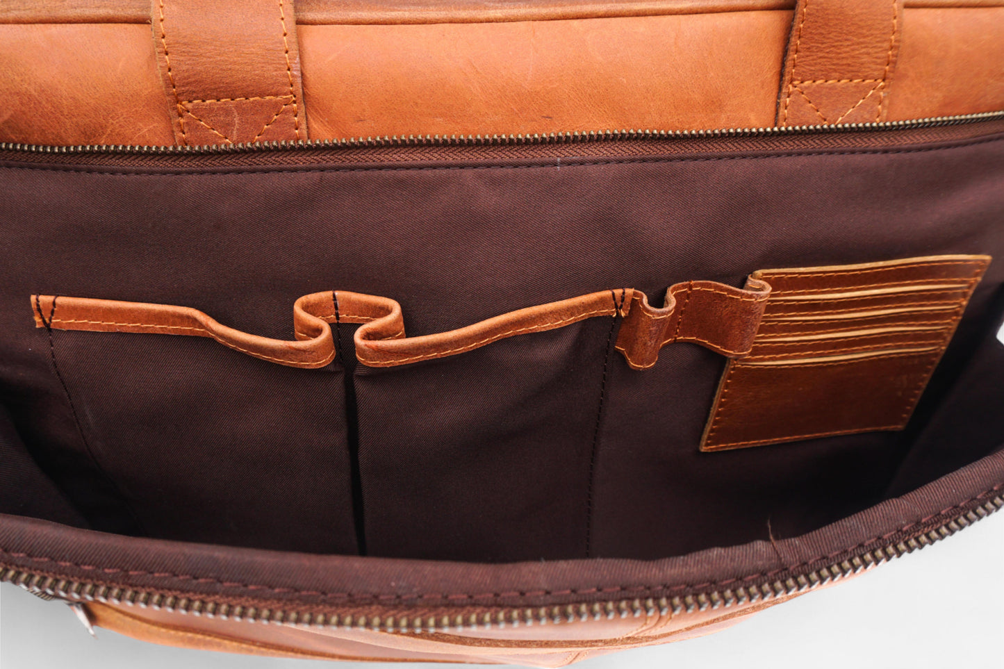 Handcrafted Leather Laptop Bag