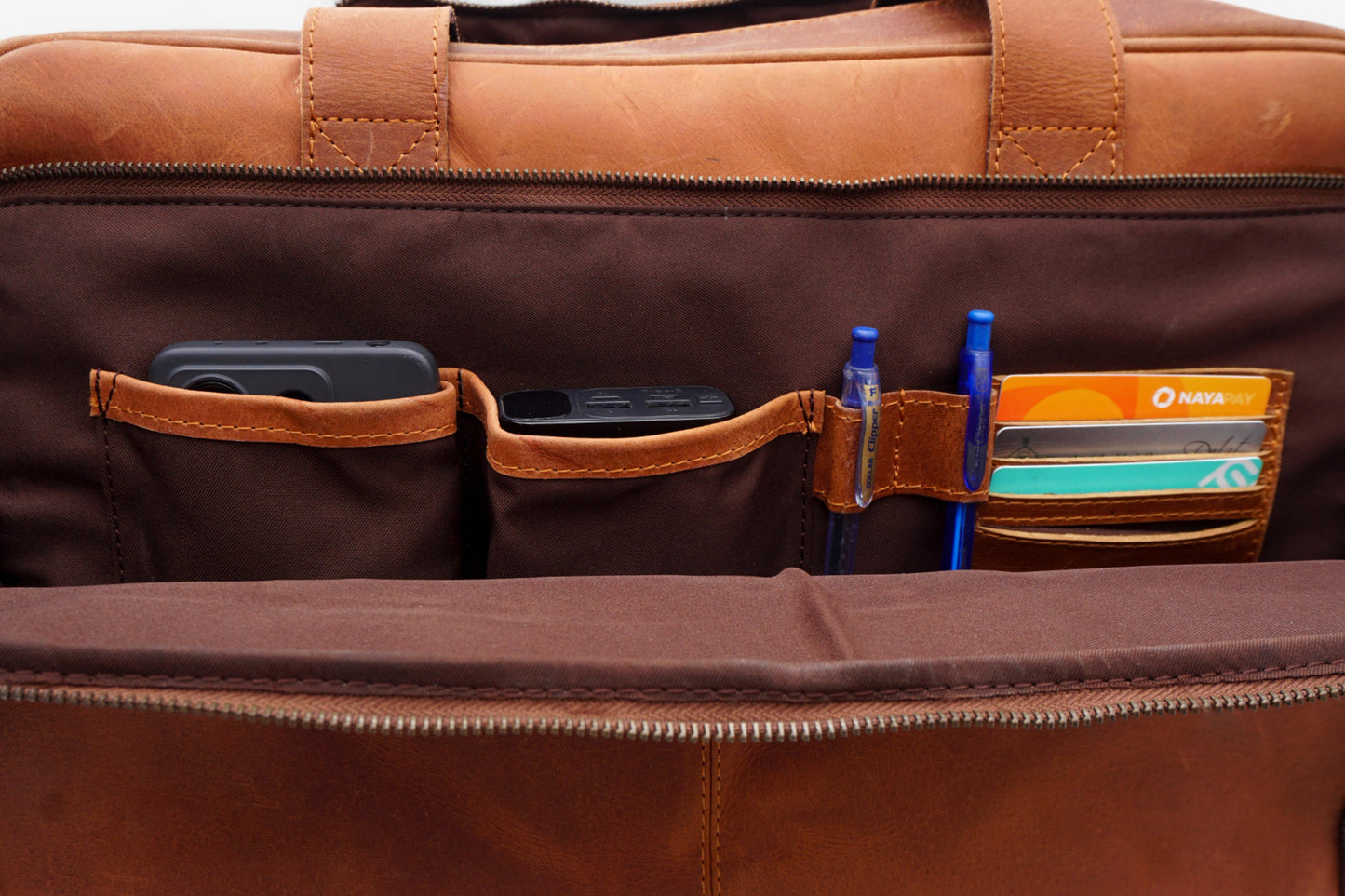 Handcrafted Leather Laptop Bag