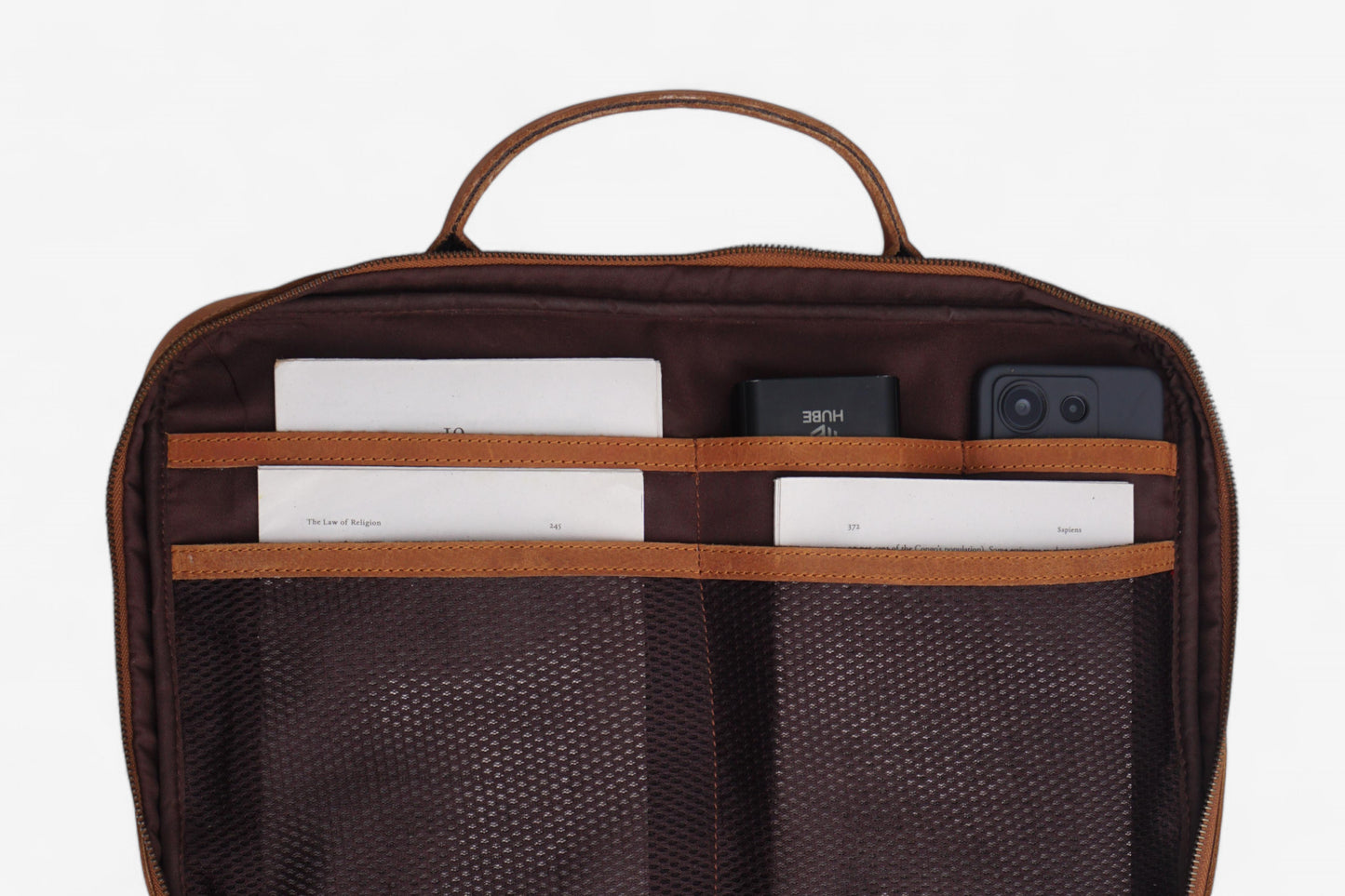 Vintage Leather Laptop Bag Handmade Briefcase