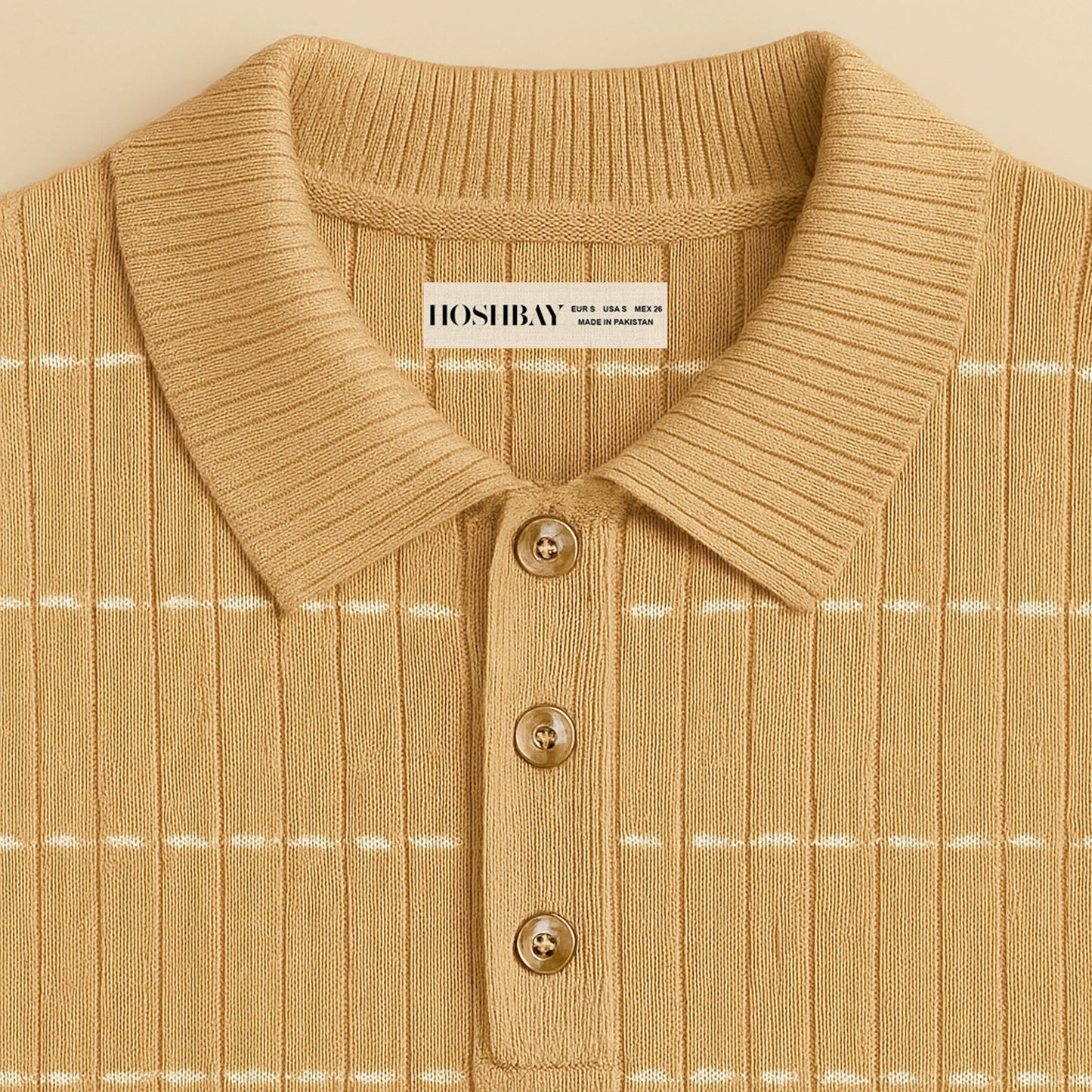 Men’s Polo Camel Shade
