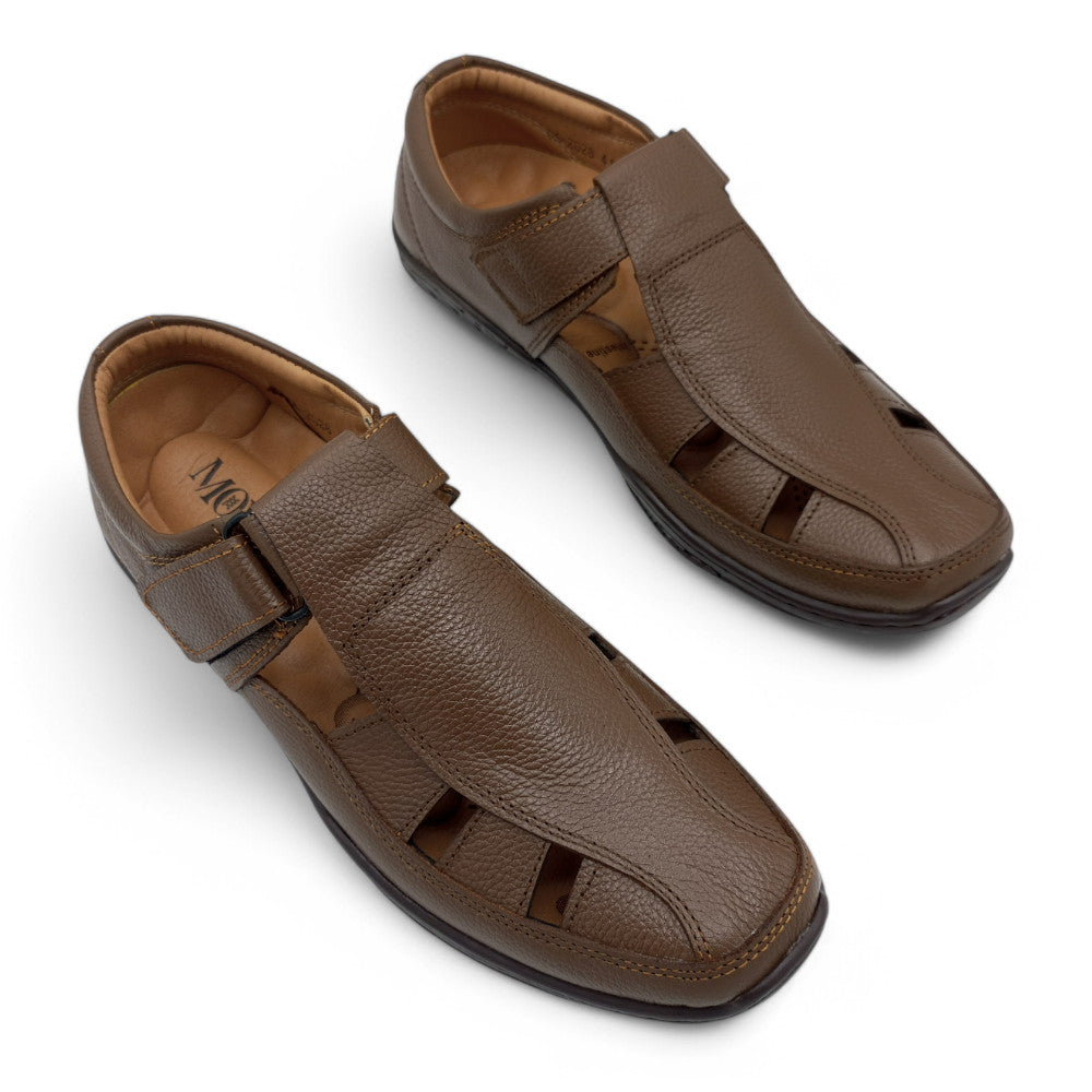 Mova Roman Leather Casual Shoes 2028 - Mustard