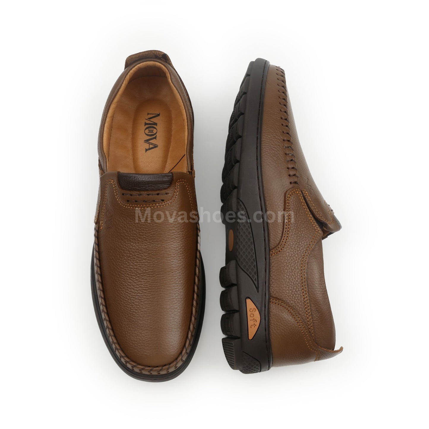 Mova Leather Casual MS40 - Mustard
