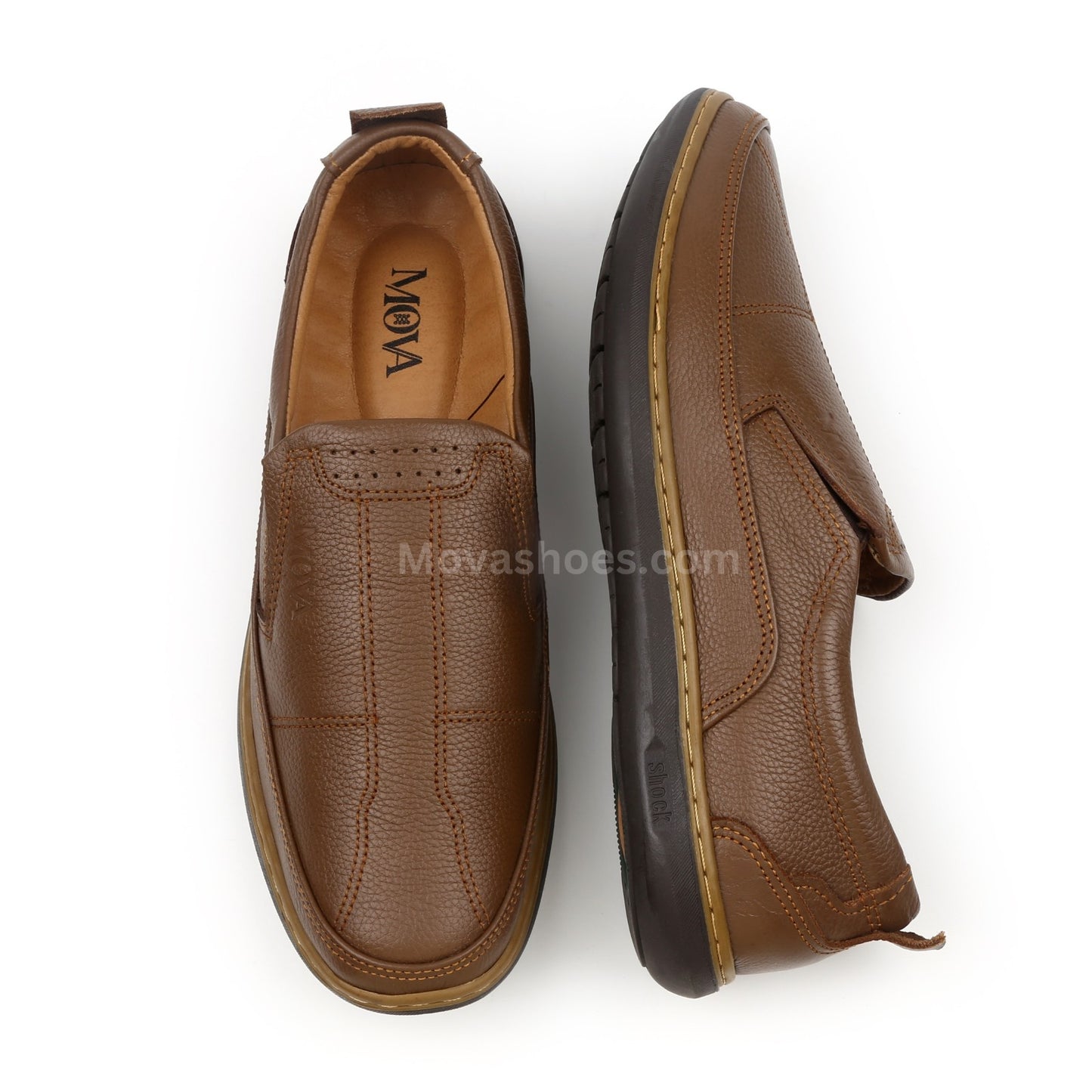 Mova Leather Casual MU20  - Mustard