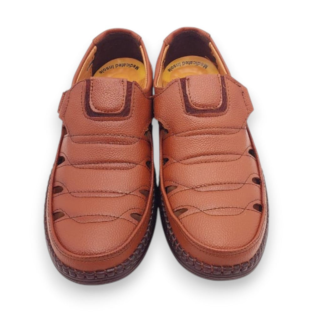 Mova Comfort Fit Rexine Roman RO52-Mustard