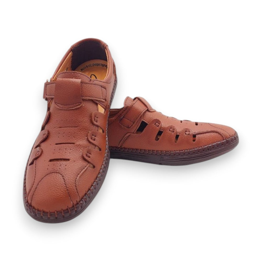 Mova Comfort Fit Rexine Roman RO51-Mustard