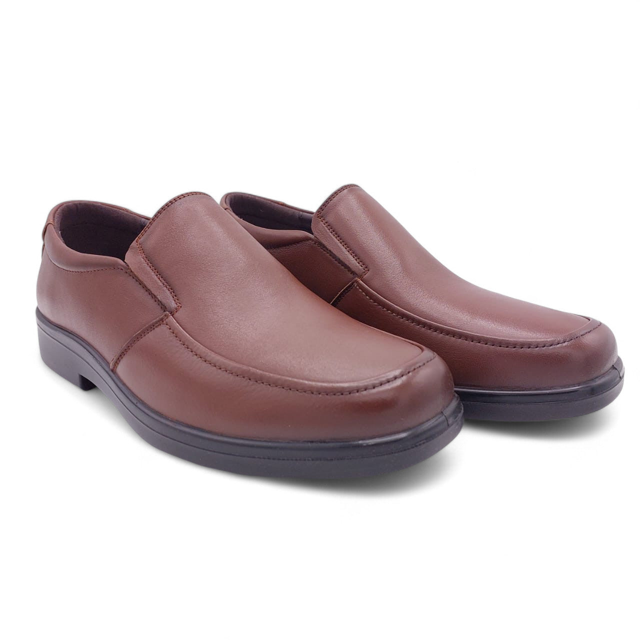 Mova Banker Formal Slip on MF74 - Brown