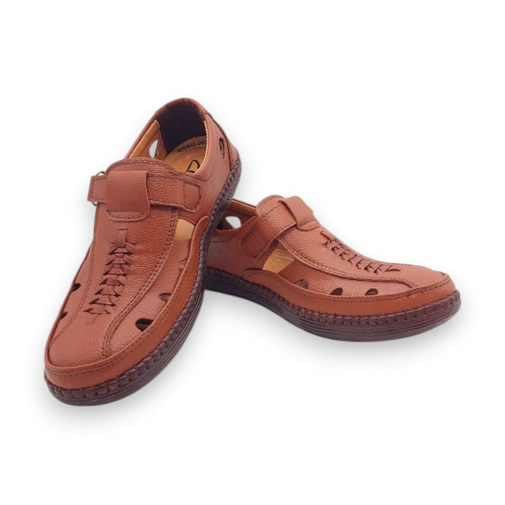 Mova Comfort Fit Rexine Roman RO54-Mustard