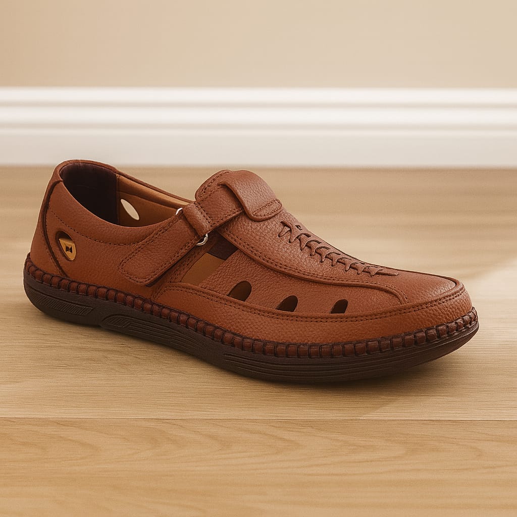 Mova Comfort Fit Rexine Roman RO54-Mustard