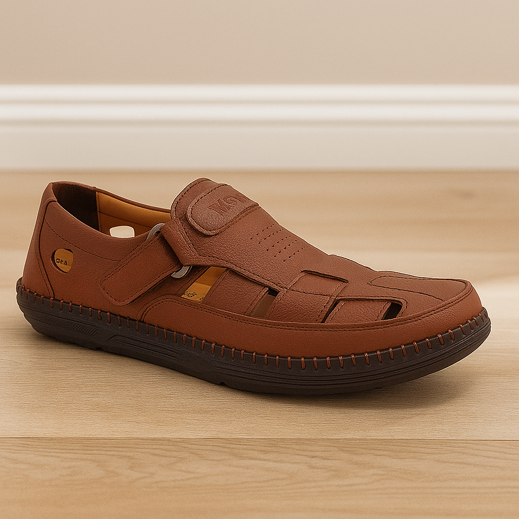 Mova Comfort Fit Rexine Roman RO53-Mustard