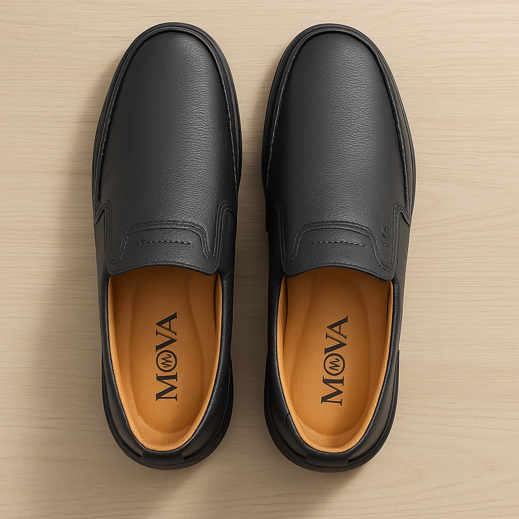 Mova Leather Casual MS40 - Black
