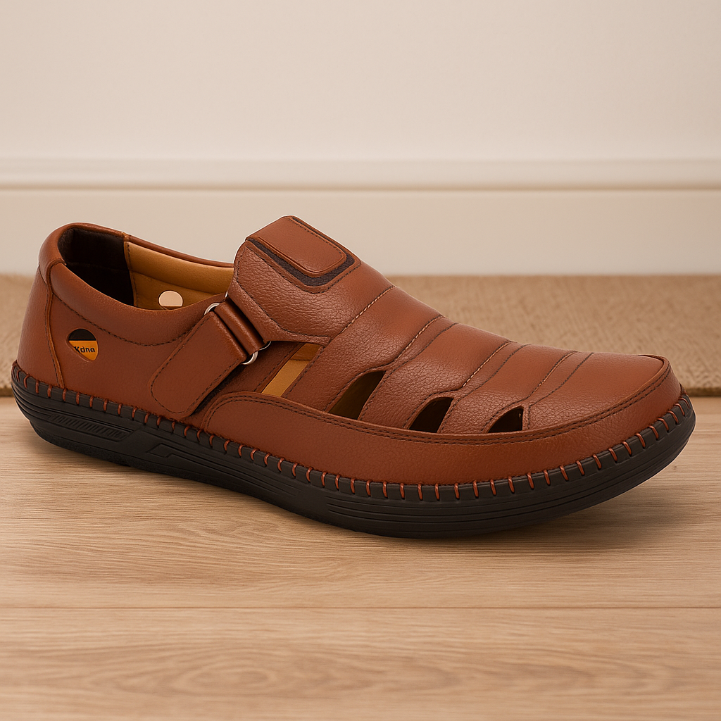 Mova Comfort Fit Rexine Roman RO52-Mustard