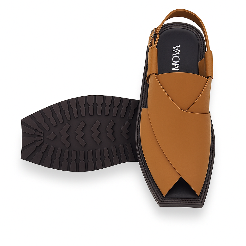 Peshawari Sandal PW32 - Mustard